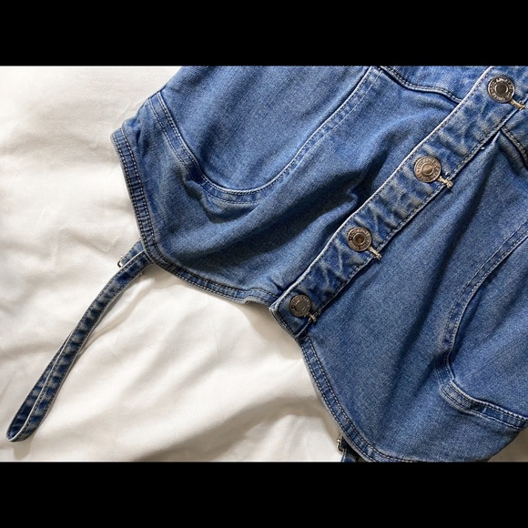 Guess Dresses & Skirts - Guess, Women’s Denim Dress with Overalls, Size 2